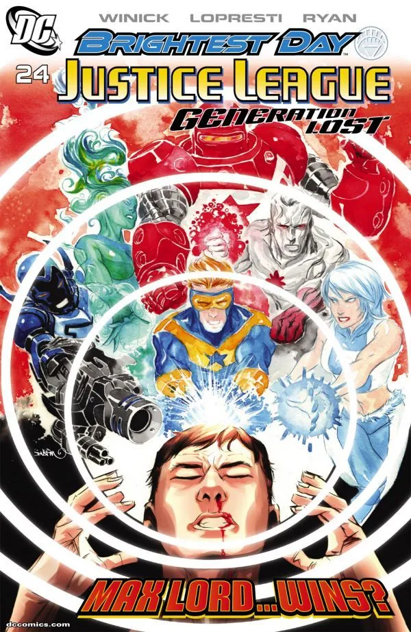 Cover of Justice League: Generation Lost #24