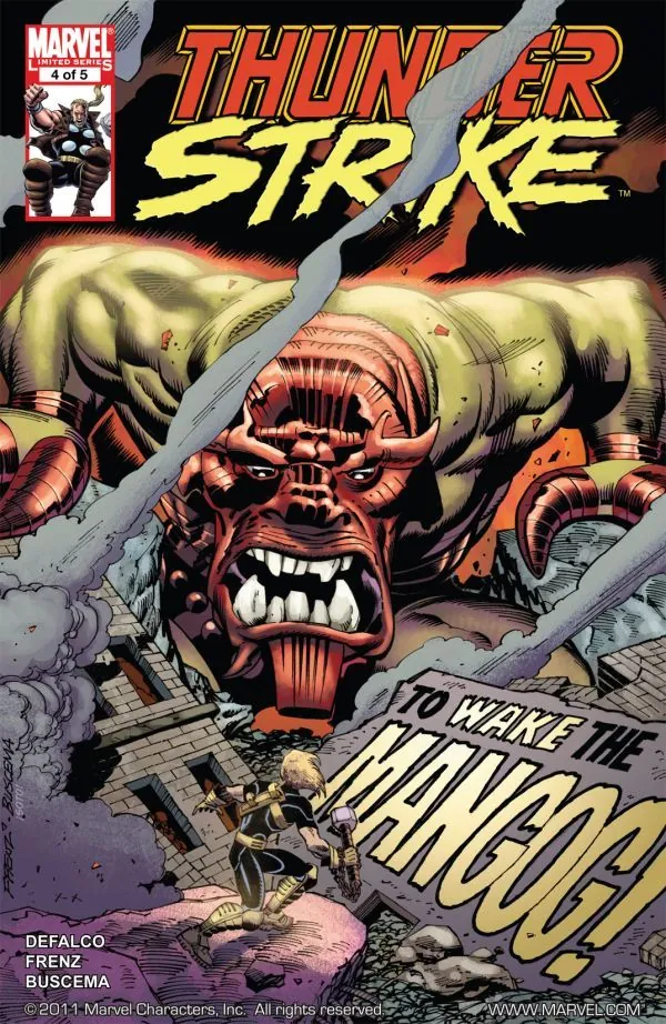 Cover of Thunderstrike #4
