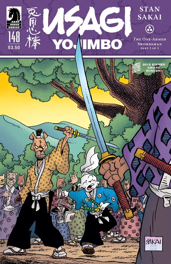 Cover of Usagi Yojimbo #148