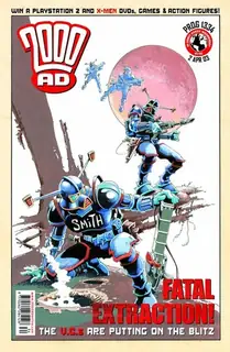 Cover of 2000 AD #1334