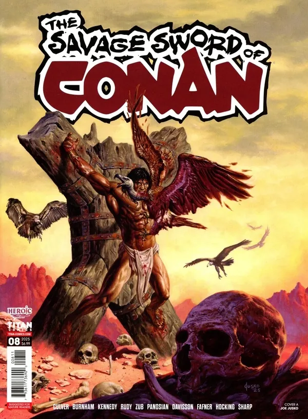 Cover of The Savage Sword of Conan #8