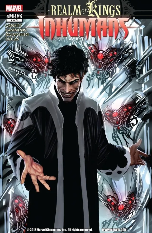 Cover of Realm of Kings Inhumans #4