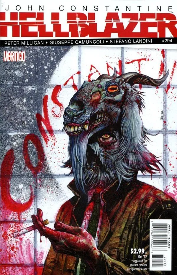 Cover of Hellblazer #294