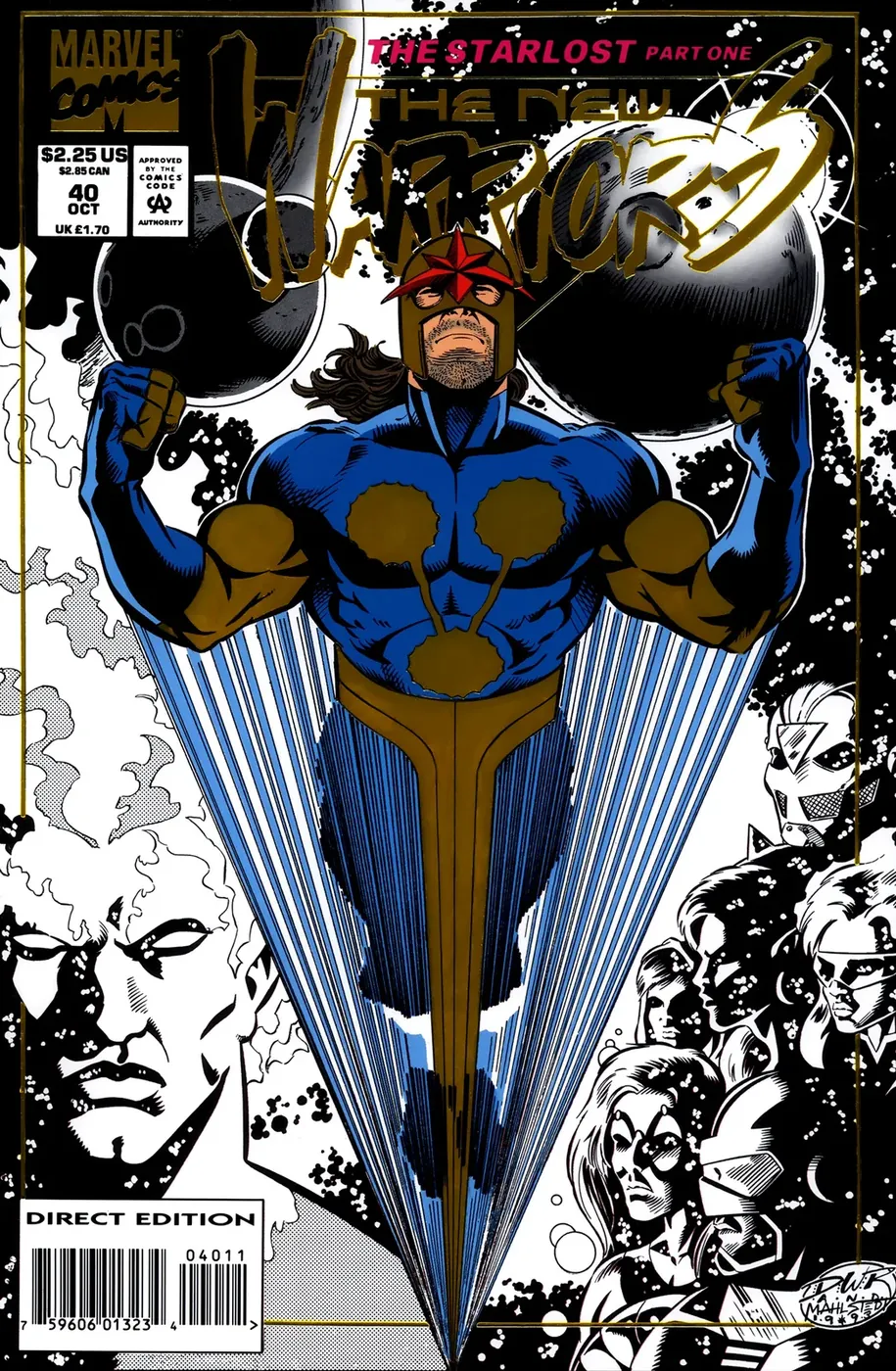 Cover of The New Warriors #40