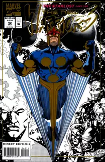 Cover of The New Warriors #40