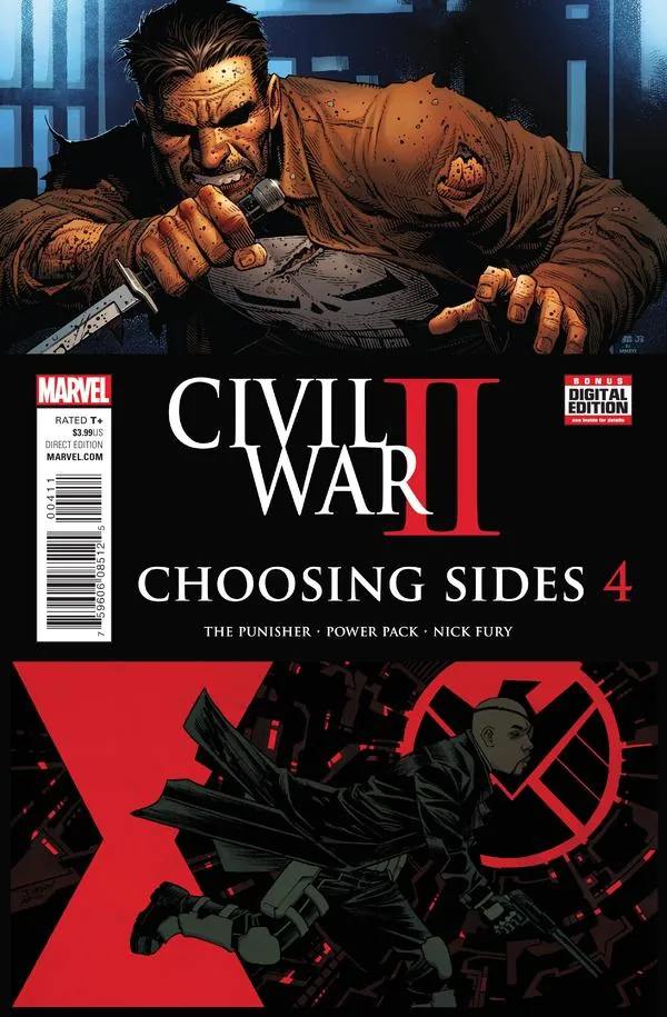 Cover of Civil War II: Choosing Sides #4