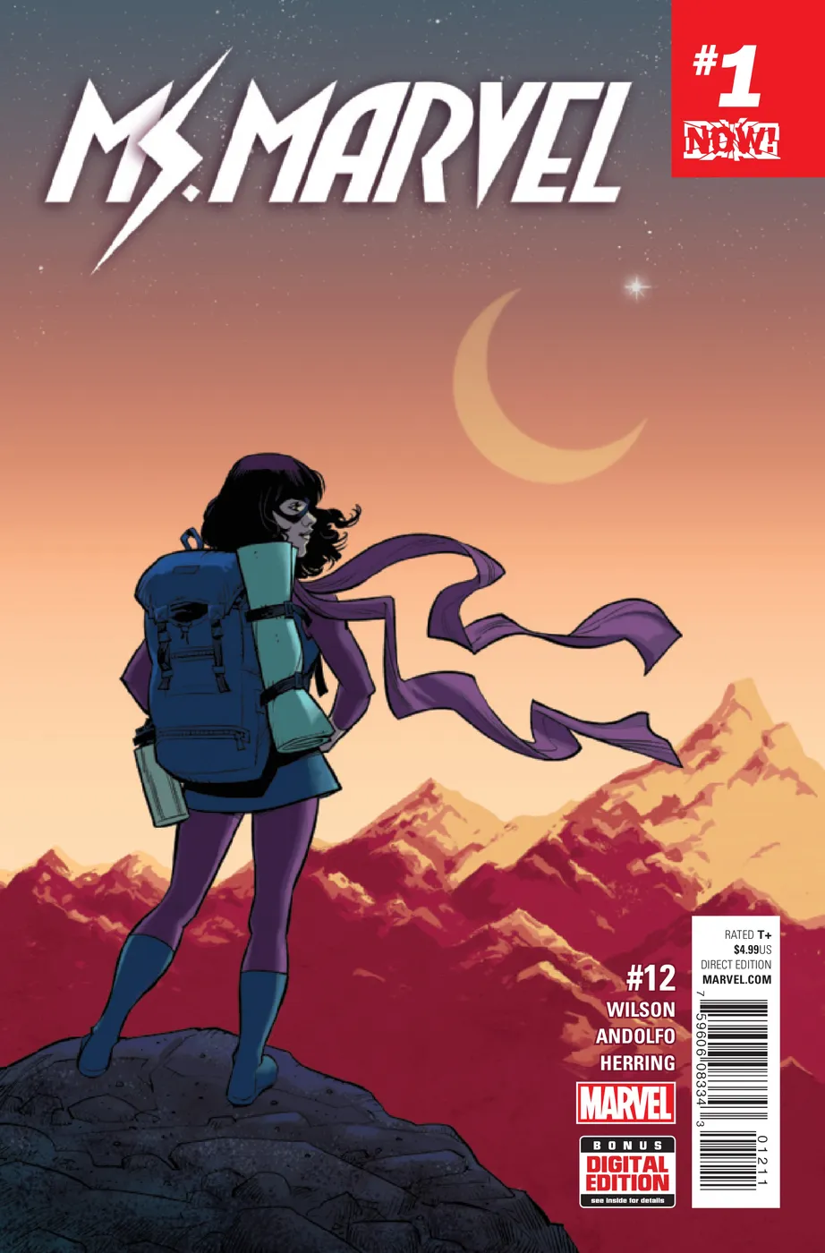 Cover of Ms. Marvel #12