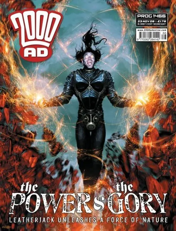 Cover of 2000 AD #1466