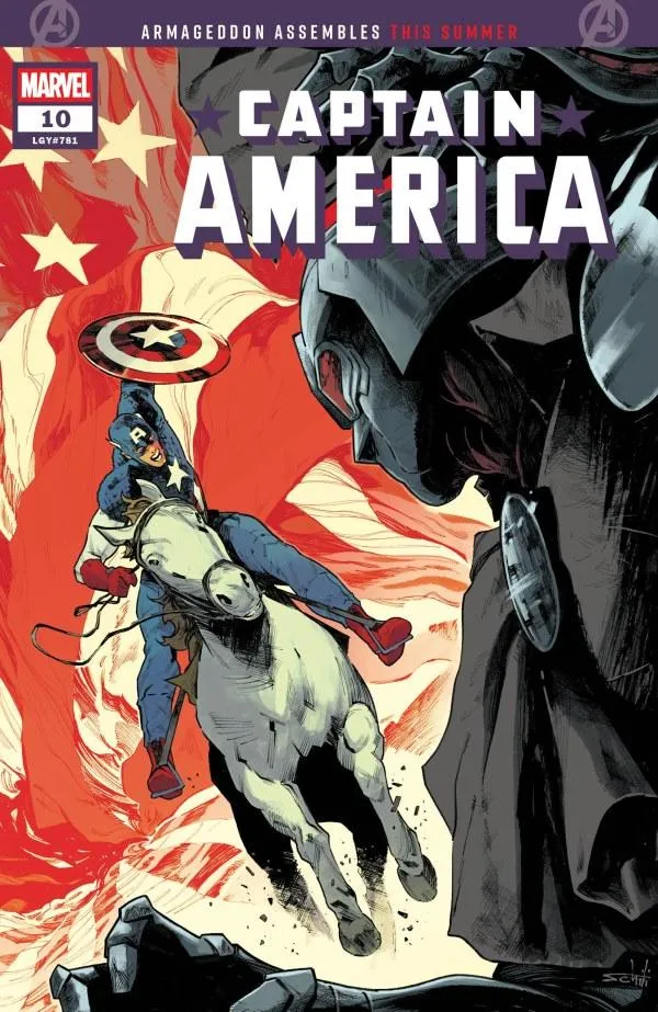Cover of Captain America #10 (781)