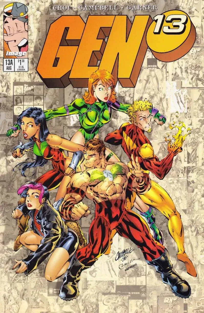 Cover of Gen 13 #13A