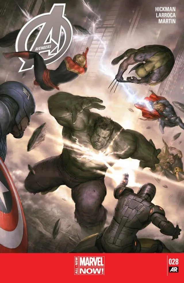 Cover of Avengers #28