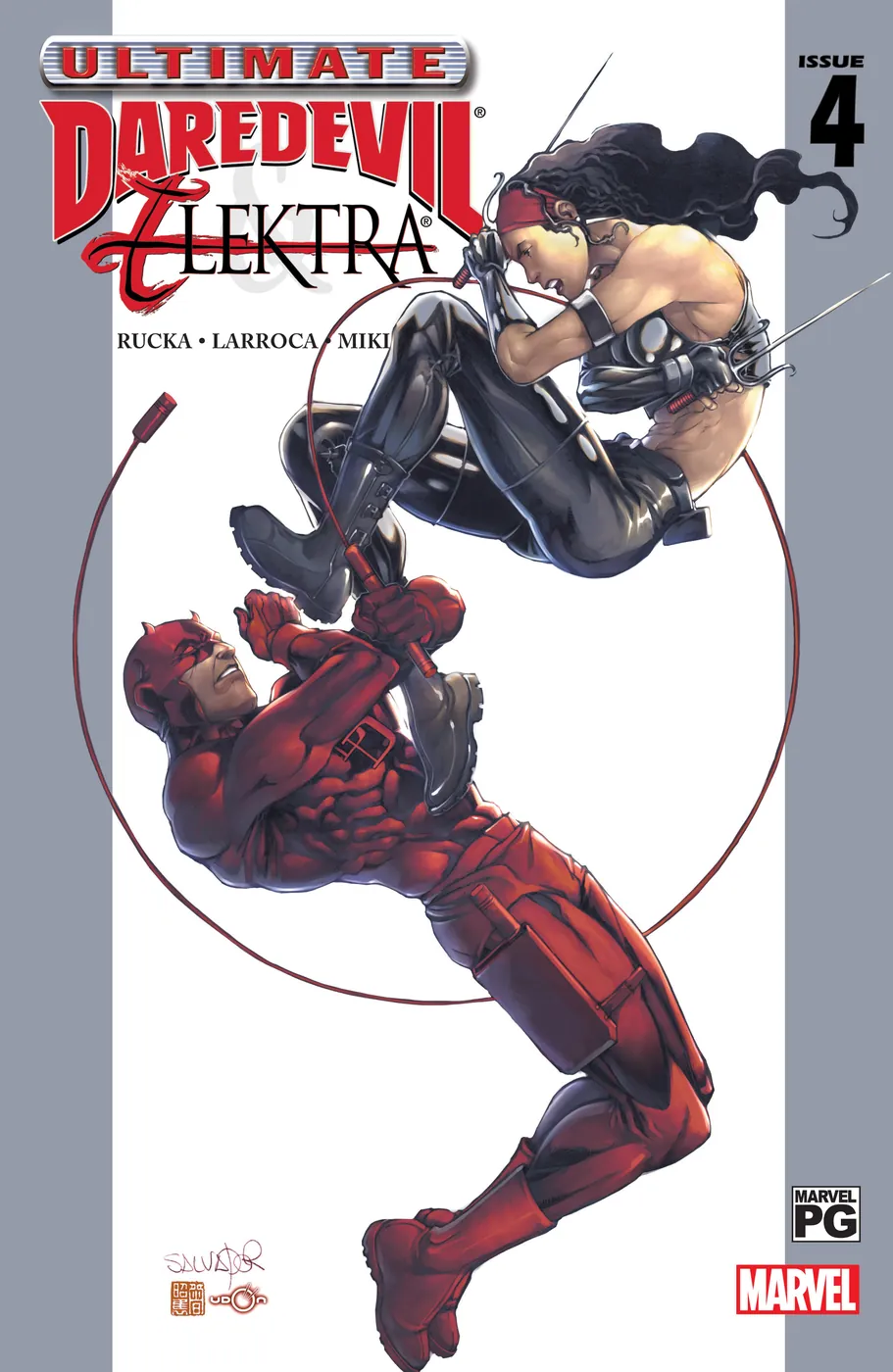 Cover of Ultimate Daredevil and Elektra #4