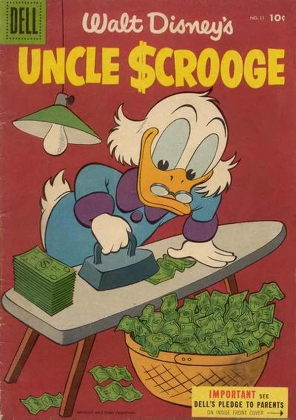 Cover of Walt Disney's Uncle Scrooge #11