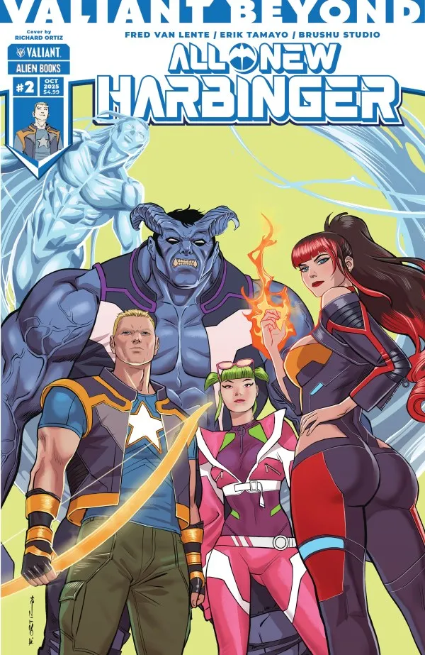 Cover of Valiant Beyond: All-New Harbinger #2