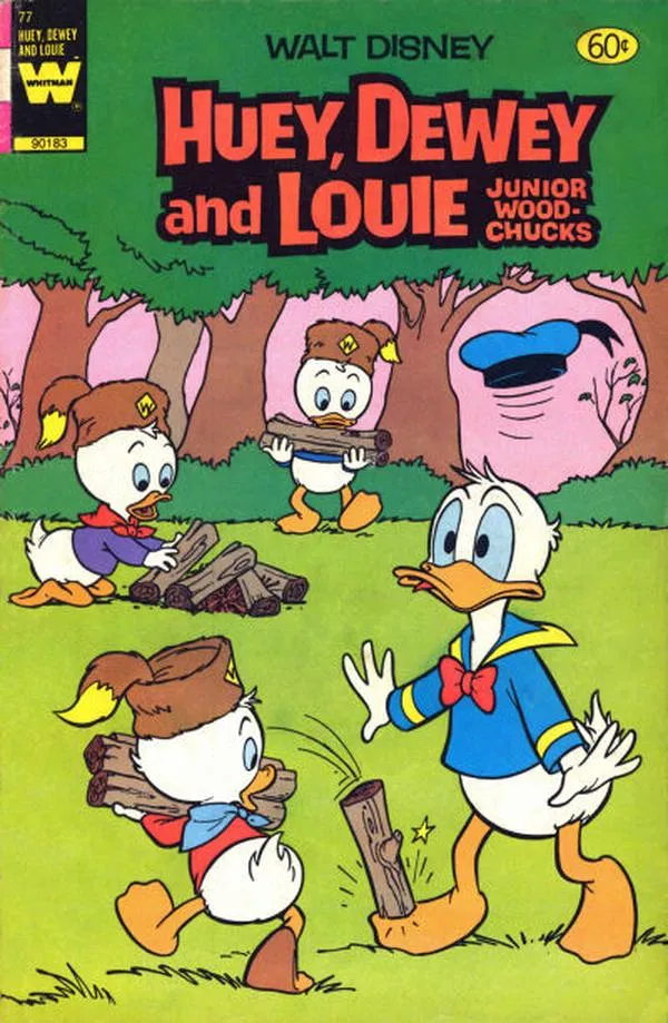 Cover of Walt Disney Huey, Dewey and Louie Junior Woodchucks #77