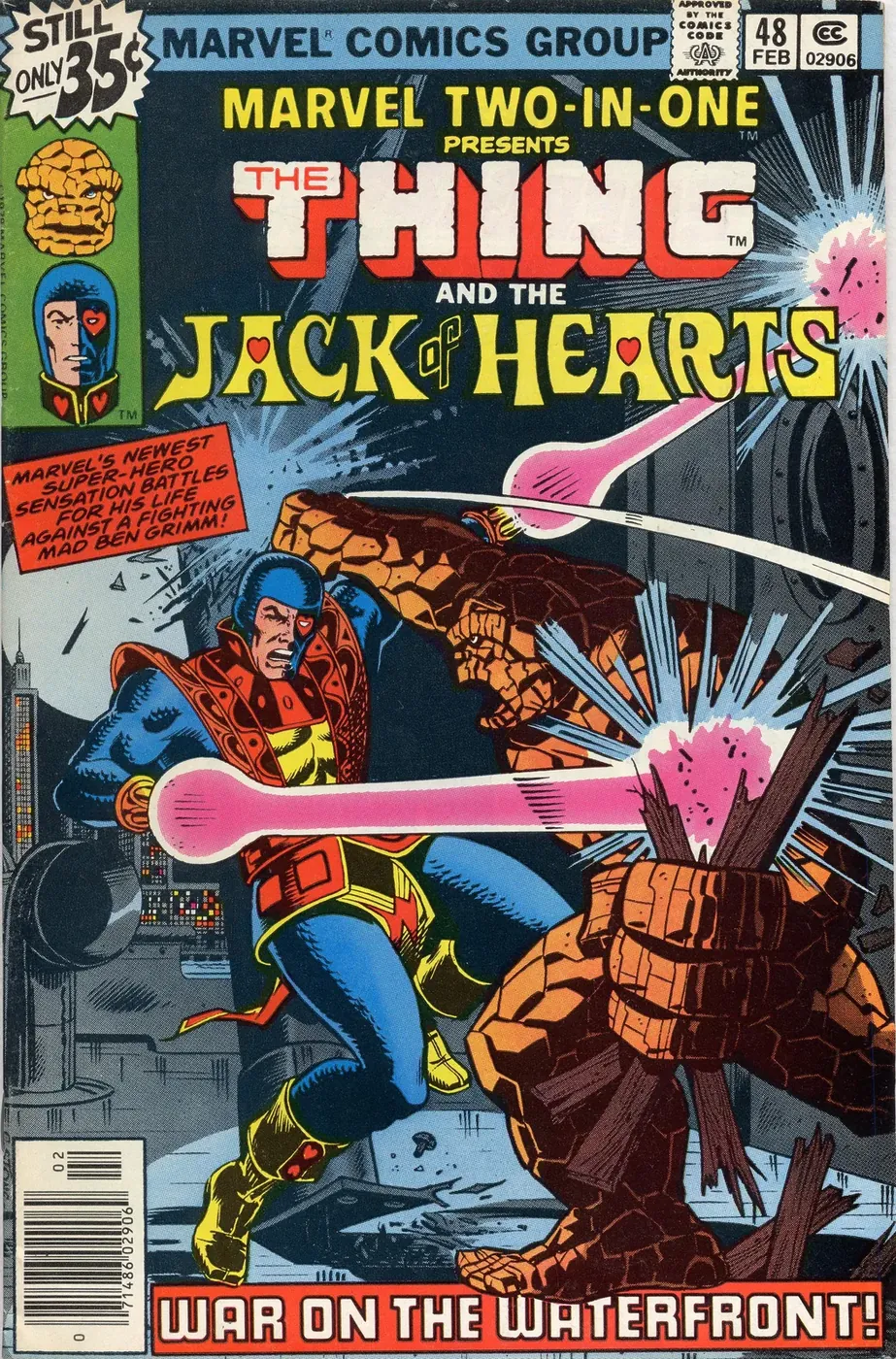Cover of Marvel Two-in-One #48
