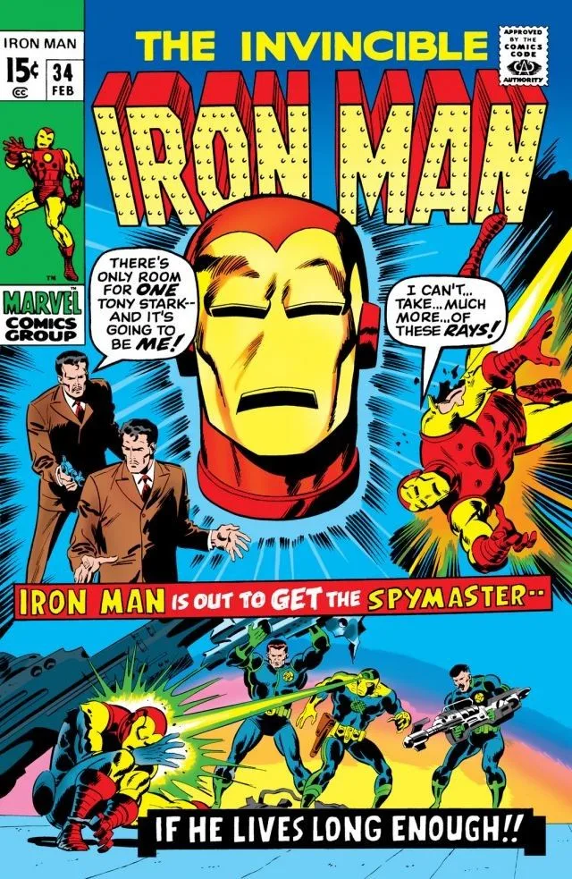Cover of Iron Man #34