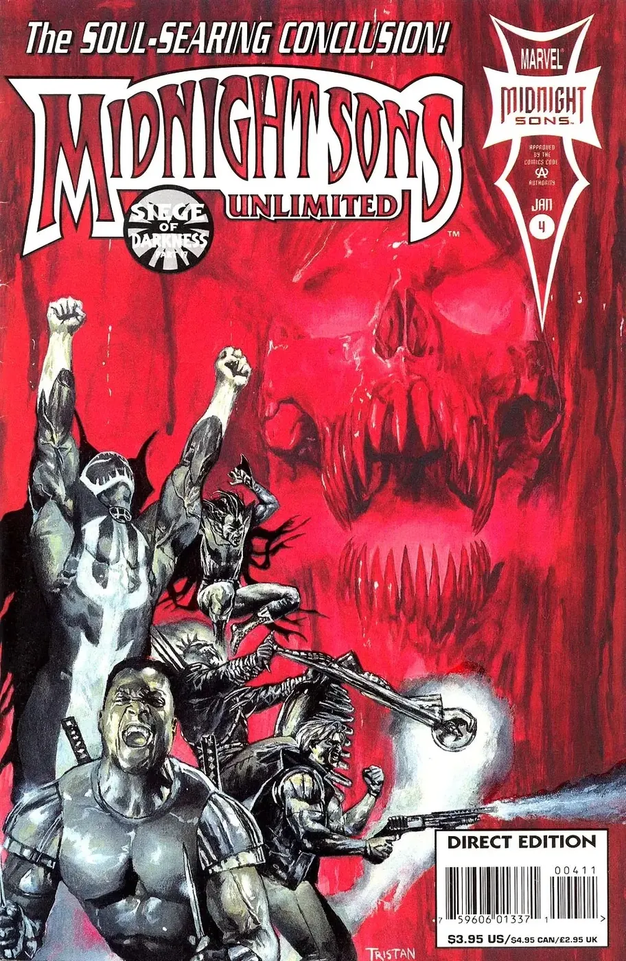 Cover of Midnight Sons Unlimited #4