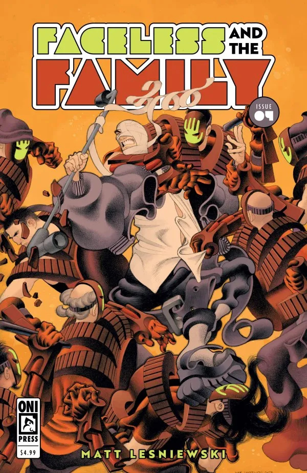 Cover of Faceless and the Family #4