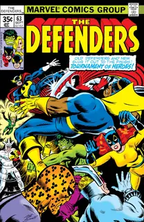 Cover of The Defenders #63