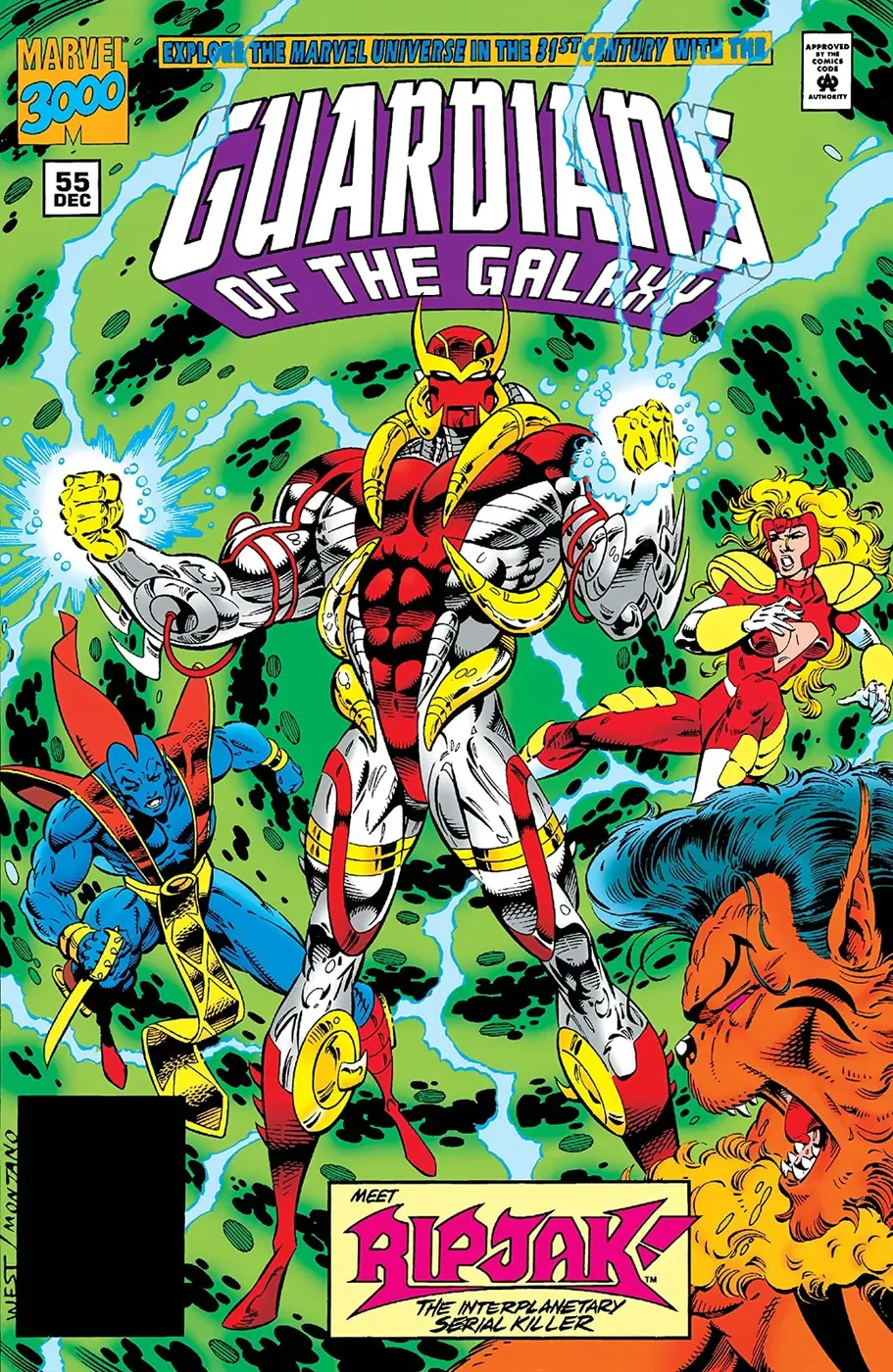 Cover of Guardians of the Galaxy #55