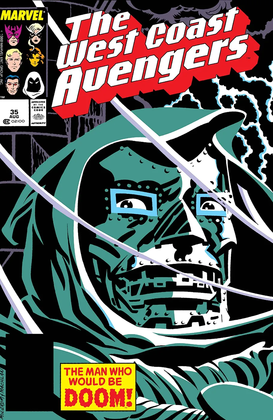 Cover of West Coast Avengers #35