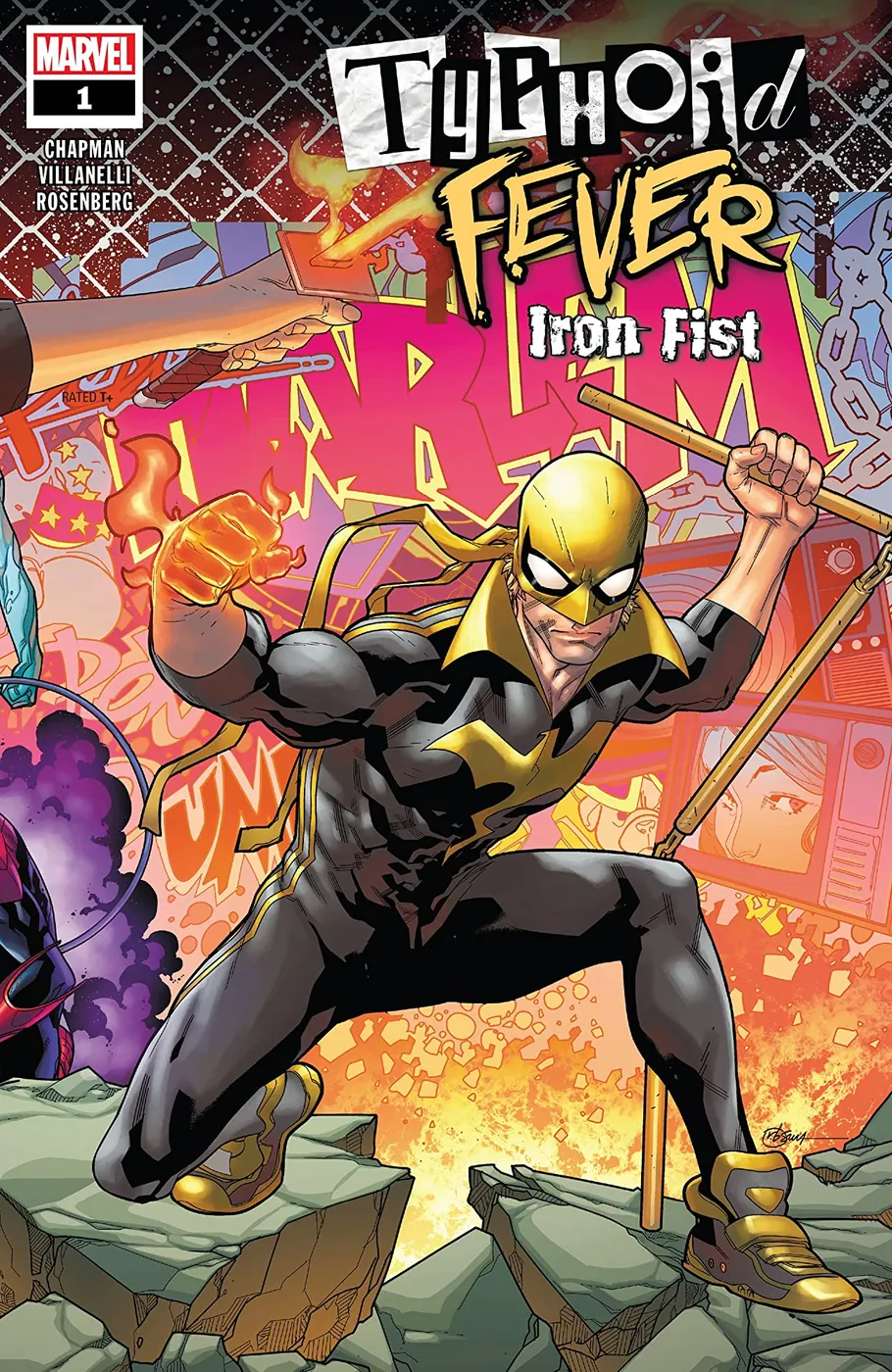 Cover of Typhoid Fever: Iron Fist #1