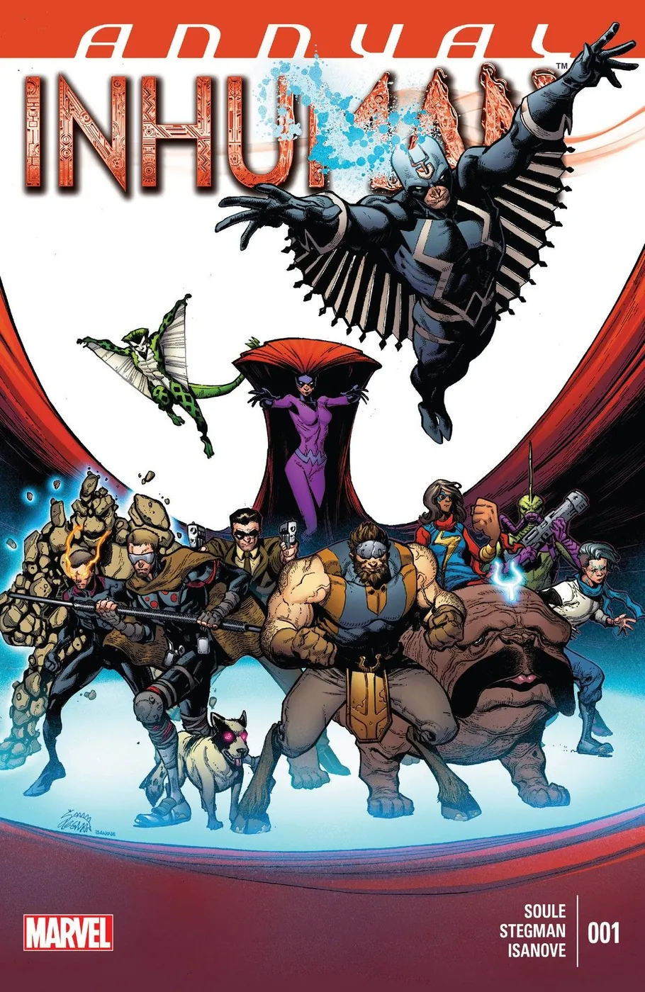 Cover of Inhuman Annual #1