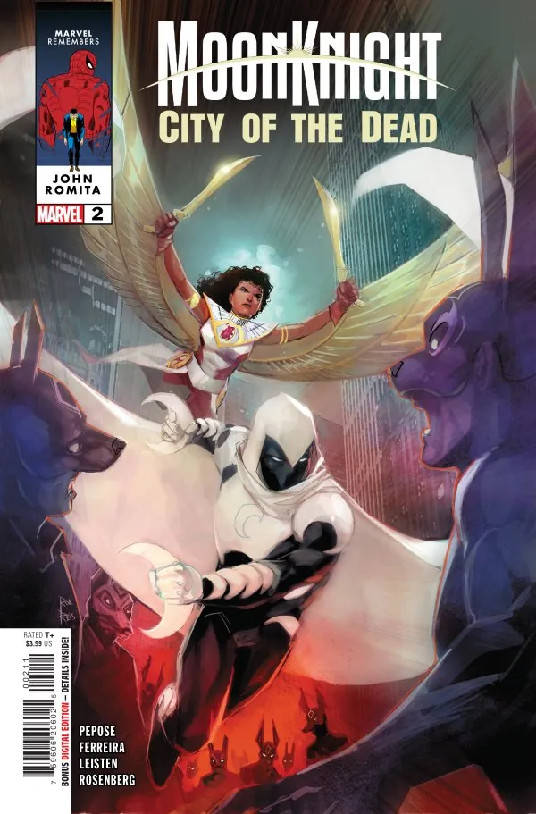 Cover of Moon Knight: City of the Dead #2