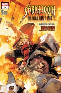Cover of Sabretooth: The Dead Don’t Talk #4