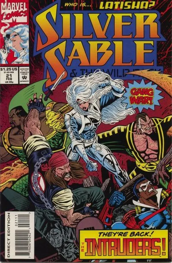 Cover of Silver Sable and the Wild Pack #21