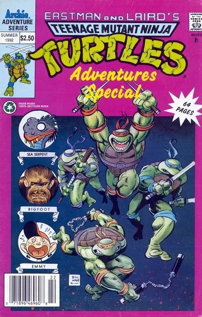 Cover of Teenage Mutant Ninja Turtles Adventures Special #1