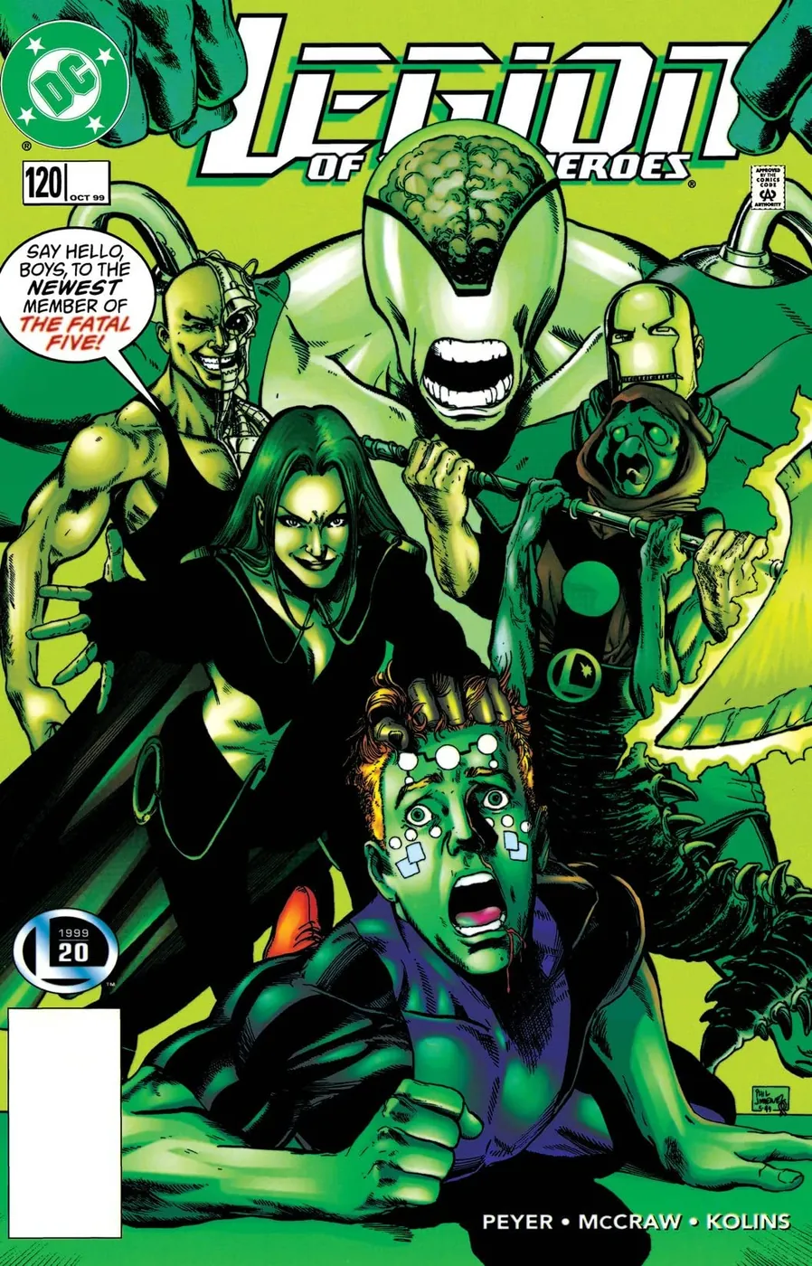 Cover of Legion of Super-Heroes #120