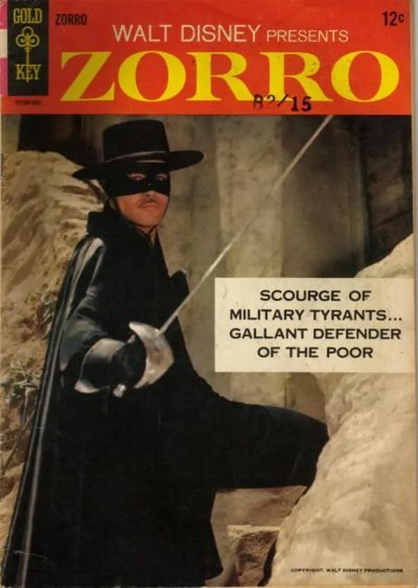 Cover of Walt Disney Presents Zorro #1