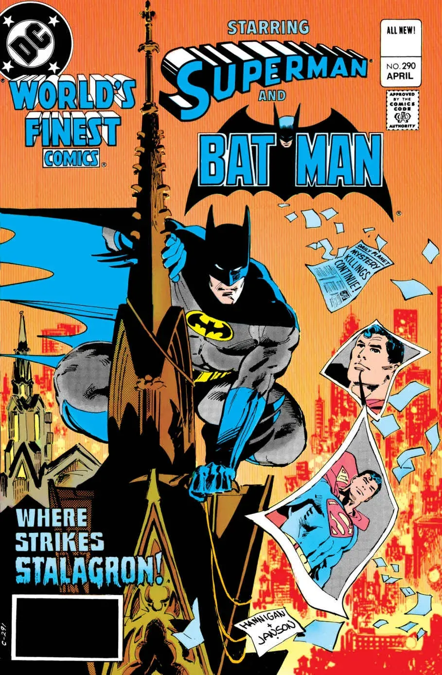 Cover of World's Finest Comics #290