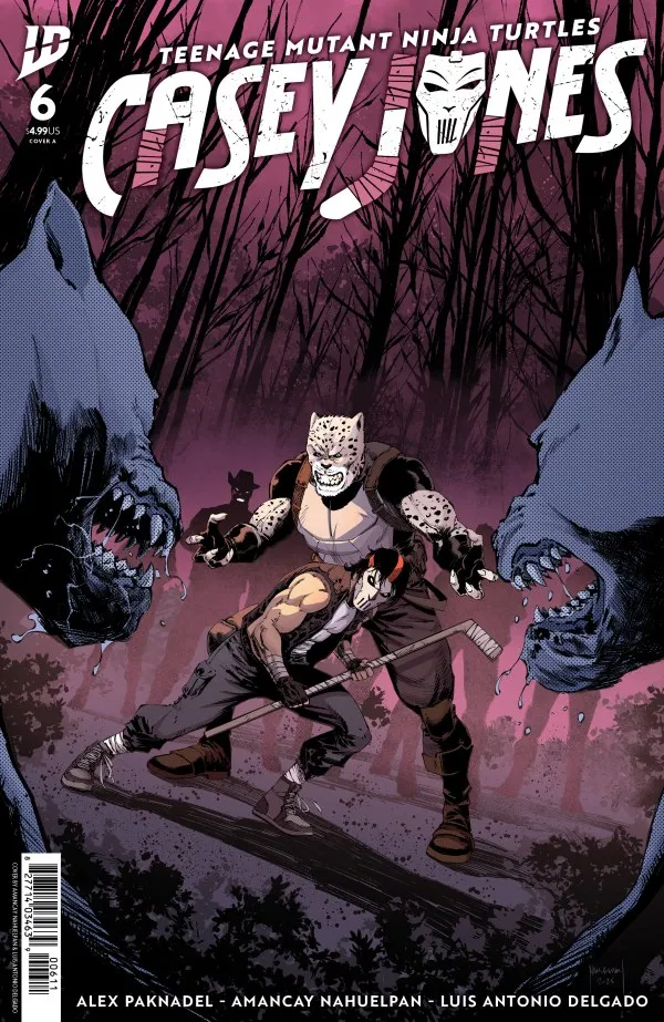 Cover of Teenage Mutant Ninja Turtles: Casey Jones #6