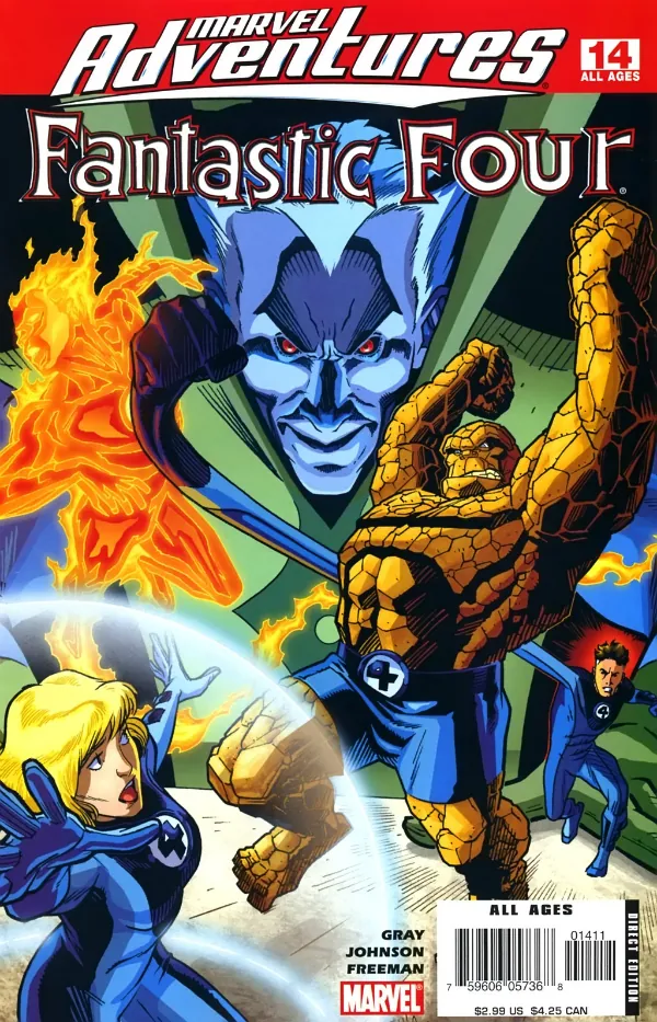 Cover of Marvel Adventures Fantastic Four #14
