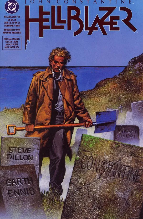 Cover of Hellblazer #62