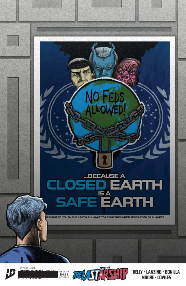 Cover of Star Trek: The Last Starship #4