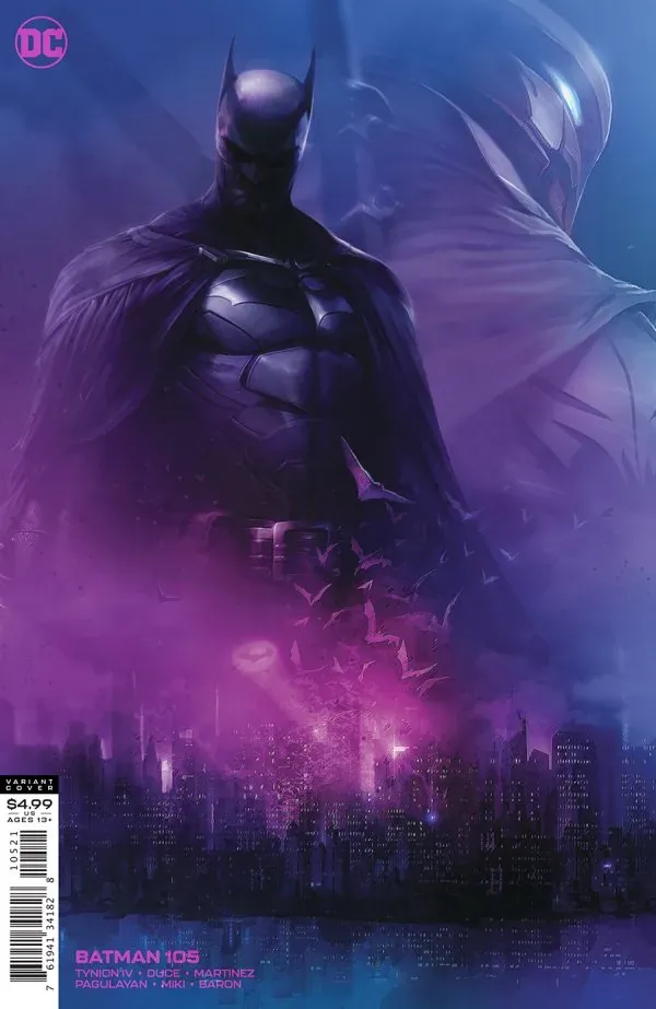 Cover of Batman #105