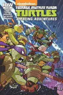 Cover of Teenage Mutant Ninja Turtles: Amazing Adventures #2