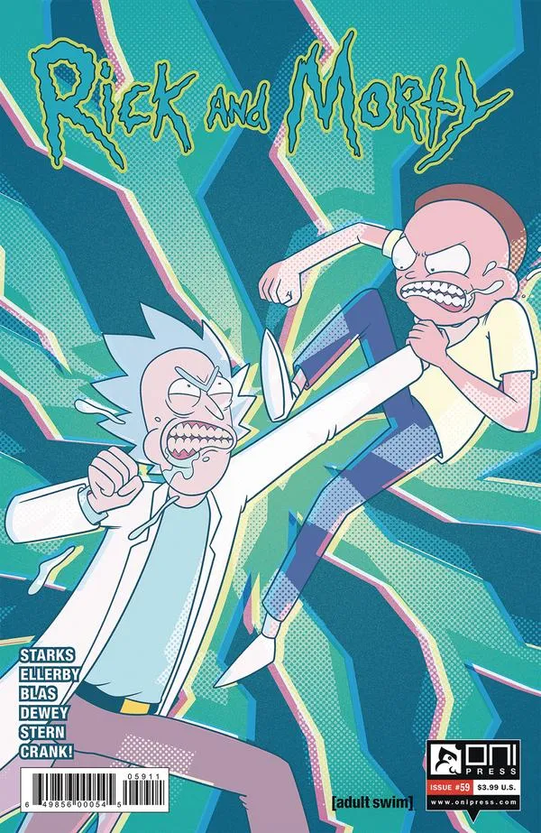 Cover of Rick and Morty #59