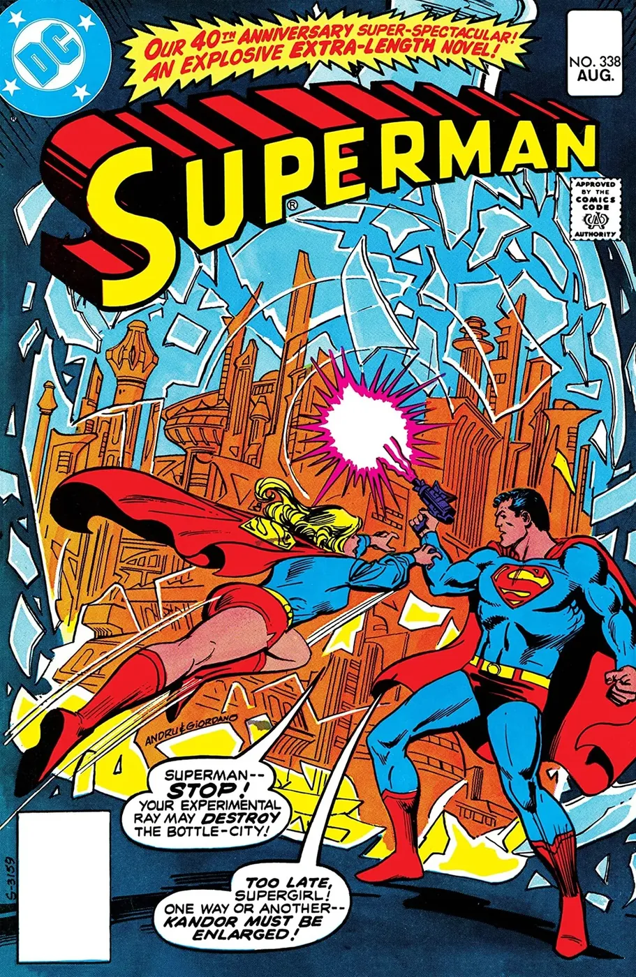 Cover of Superman #338