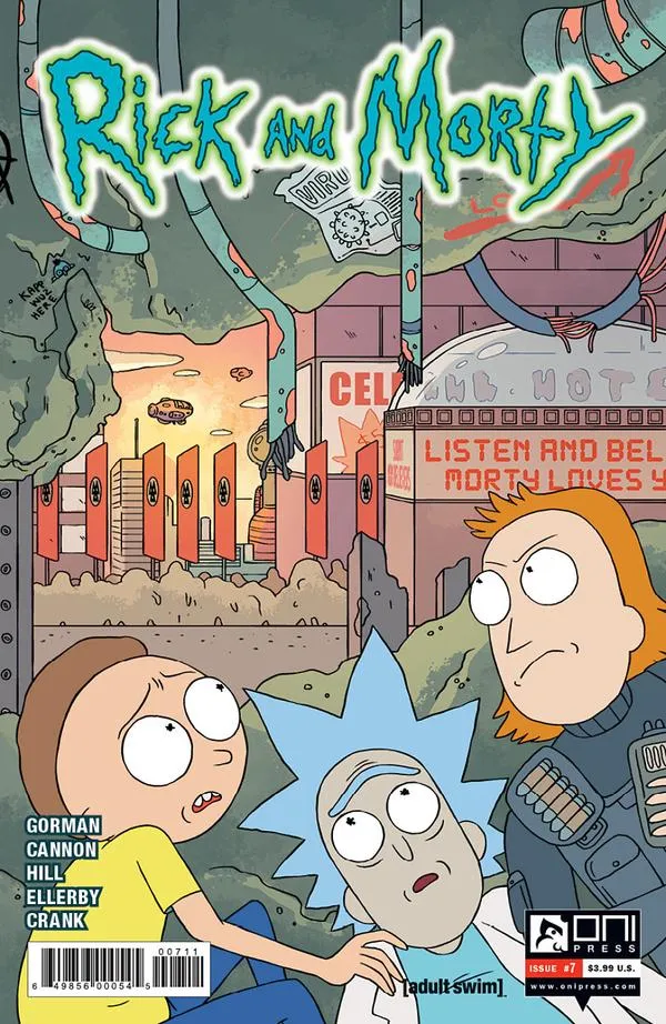 Cover of Rick and Morty #7