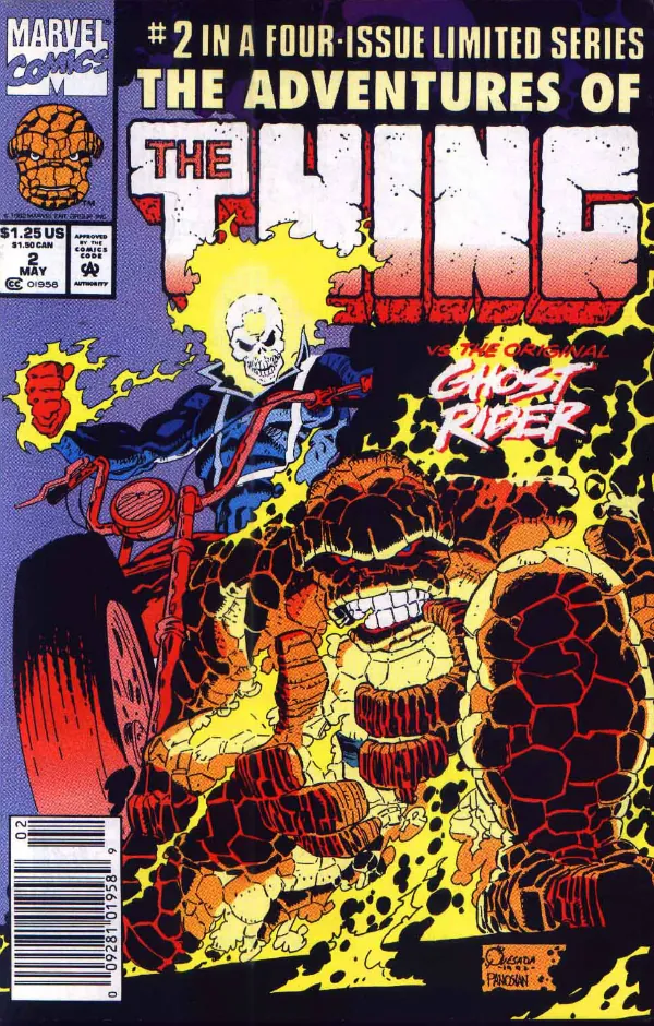 Cover of The Adventures of the Thing #2