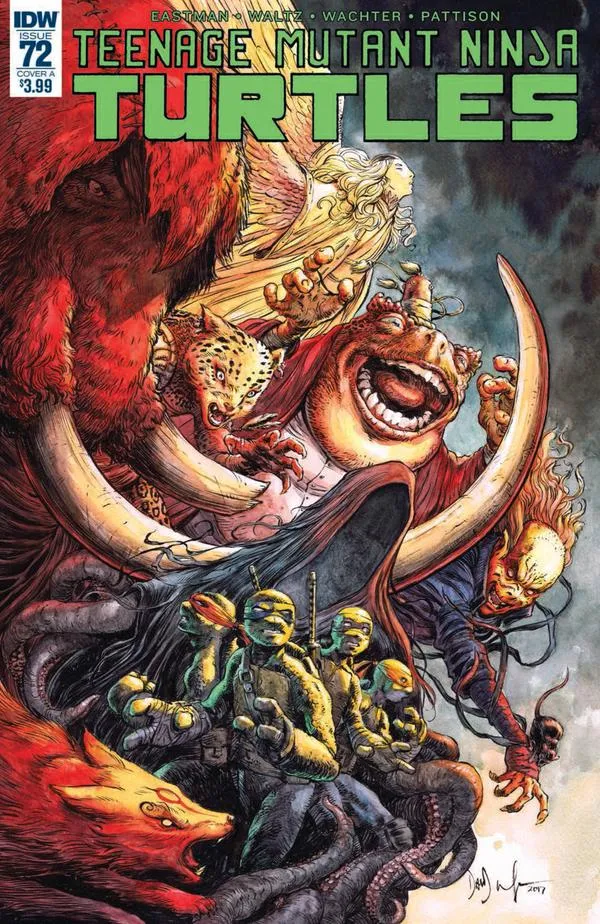 Cover of Teenage Mutant Ninja Turtles #72