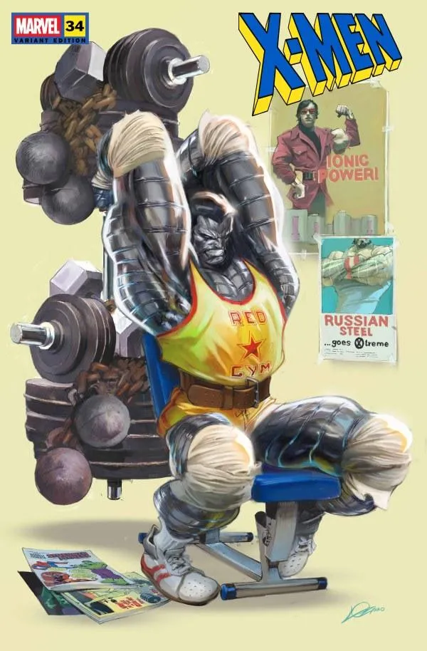 Cover of X-Men #34 (334)