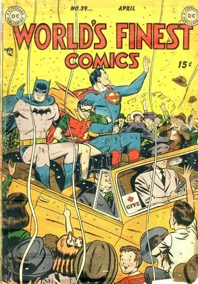 Cover of World's Finest Comics #39