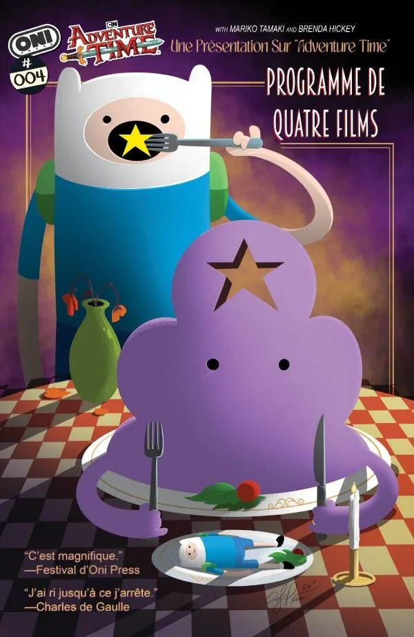Cover of Adventure Time: Quadruple Feature #4