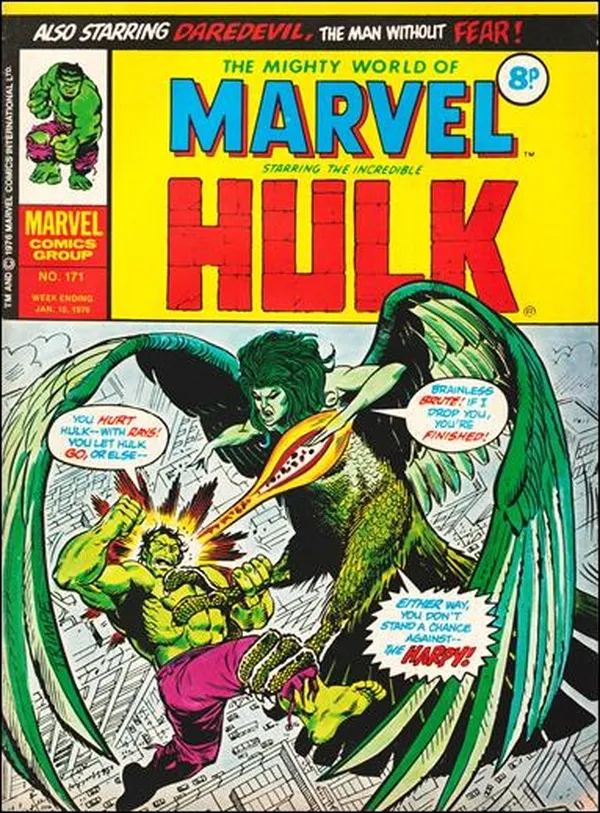 Cover of The Mighty World of Marvel #171
